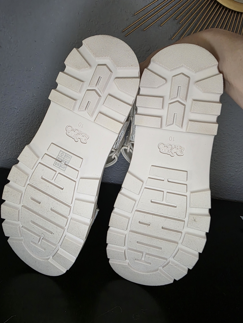 Coach Brynn Sandals, Chalk Lace - Picture 6 of 6
